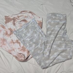 PINK Victoria's Secret Tie-Dye Leggings And Yoga Pants Xl